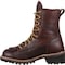 Georgia Boot Men's Waterproof Logger Boot, 11 W, Leather, 8 in Height, Chocolate G7113 - alternate 5